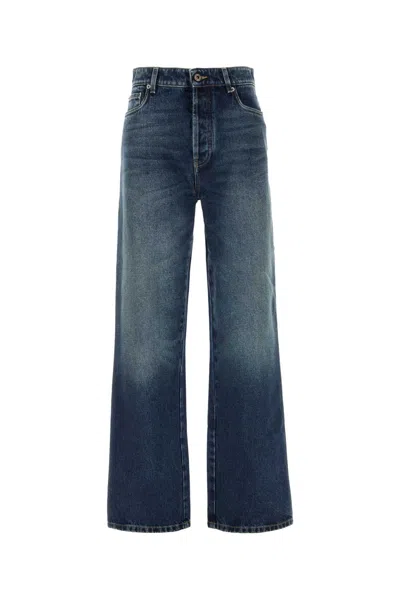 Miu Miu Women's Denim Jeans In Blue
