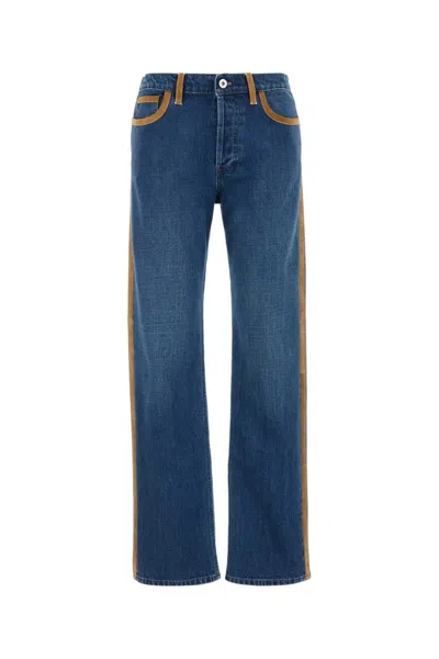 Miu Miu Women's Denim Jeans In Blue