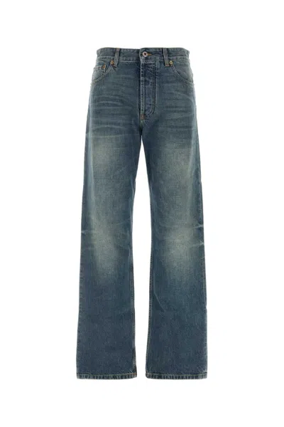 Miu Miu Women's Denim Jeans In Light Blue