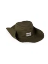 Miu Miu Women's Drill Cowboy Hat In Green