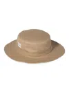 Miu Miu Drill Hat In Brown
