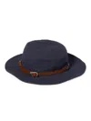 Miu Miu Drill Hat In Blue
