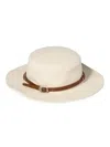 Miu Miu Drill Hat In Neutral