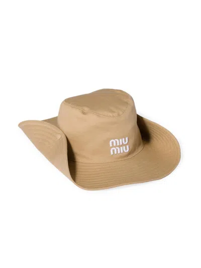 MIU MIU WOMEN'S DRILL HAT