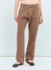 Miu Miu High-rise Wide-leg Jeans In Brown