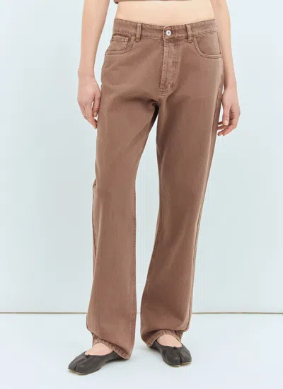 MIU MIU MIU MIU WOMEN FIVE-POCKET JEANS