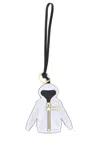 Miu Miu Women Grey Suede Keyring