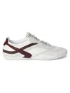 Miu Miu Women Two-tone Tech Fabric And Suede Gymnasium Sneakers In Gray