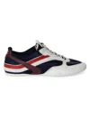 Miu Miu Multicolor Tech Fabric And Suede Gymnasium Sneakers In Multi
