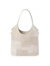 Miu Miu Ivy Leather Patchwork Bag In Pattern