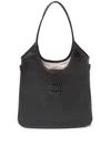 Miu Miu Women Ivy Leather Shoulder Bag In Multicolor