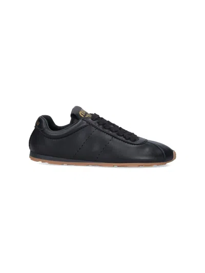 Miu Miu Women Lamb Nappa 'plume' Sneakers