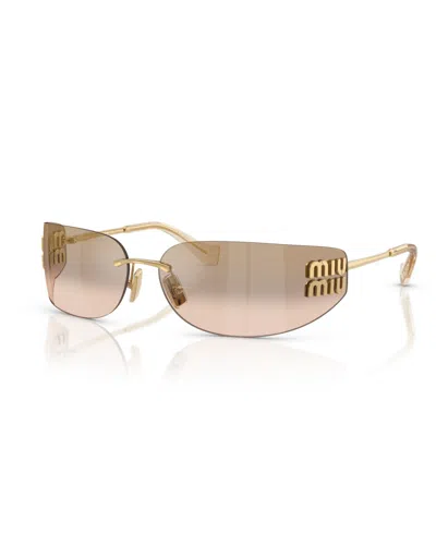 MIU MIU WOMEN'S LARGE SUNGLASSES, MU A51S