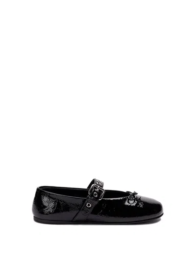 Miu Miu Women Leather Ballerinas