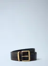 Miu Miu Women Leather Belt In Brown