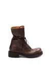 Miu Miu Women Leather Laced Booties