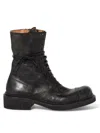 Miu Miu Black Leather Boots In Black