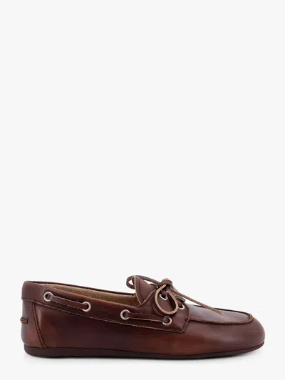 Miu Miu Women Leather Loafers