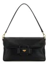 Miu Miu Black Leather Penny Shoulder Bag