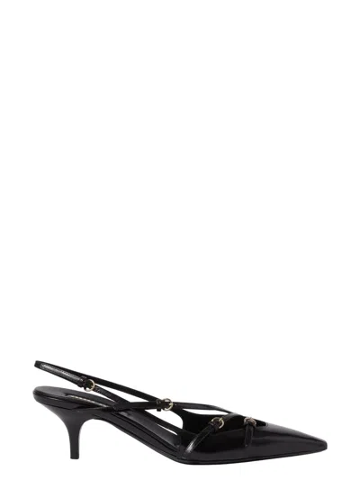 MIU MIU WOMEN'S LEATHER PUMPS
