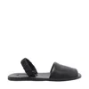 Miu Miu Round Toe Flat Sandals