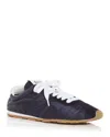 Miu Miu Round Toe Low-top Sneakers