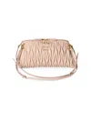 Miu Miu マテラッセ クラッチバッグ In Pink