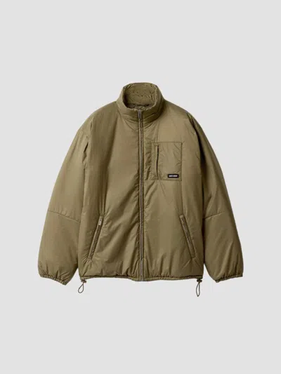 Miu Miu Women's Medium-weight Ripstop Down Coat In Green