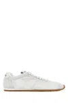 Miu Miu Plume Sneaker In White