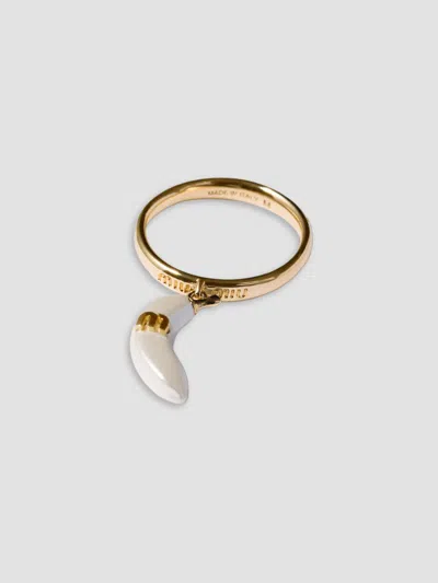 Miu Miu Metal Ring In Gold