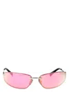 Miu Miu Pink Mirror Lilac Wrap Ladies Sunglasses Mu A50s 1bc70j 68 In Pink