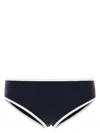Miu Miu Midnight Blue Stretch Nylon Bikini Bottom