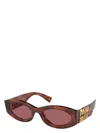 Miu Miu 0mu 11ws Mu 11ws 11q08s In Brown