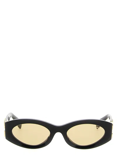 Miu Miu Women 'miu Glimpse' Sunglasses In Black