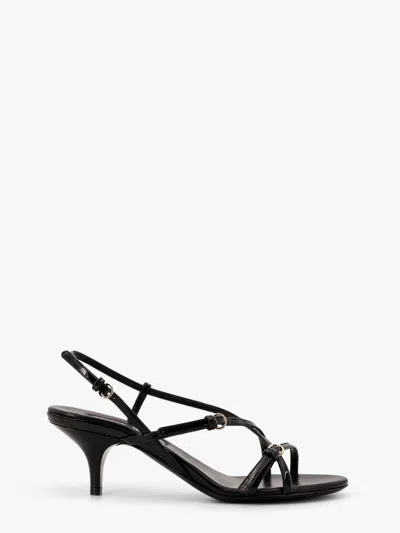 MIU MIU MIU MIU WOMEN MIU MIU BLACK SANDALS