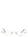 Miu Miu Women ' Logo' Sunglasses In Metallic