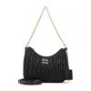 Miu Miu Leather Handbag In Black