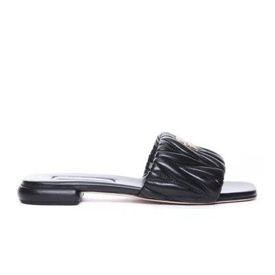 Miu Miu Women  Matelasse' Sandals
