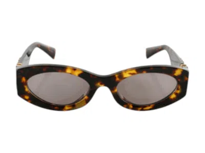 Pre-owned Miu Miu Women's  Miu Glimpse Sunglasses In Mauve (0mu 11ws 14l20i)