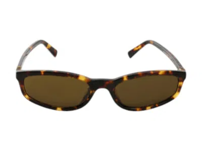 Pre-owned Miu Miu Women's  Miu Regard Sunglasses In Loden Green (0mu A06s 14l09z)