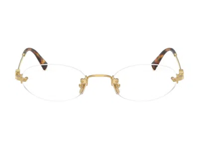 Pre-owned Miu Miu Women's  Nocturne Sunglasses In Blue Ray Transparent (0mu A54s 5ak08n)