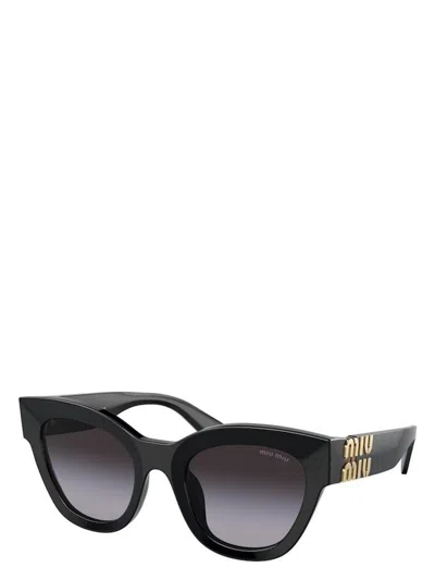 Miu Miu Women's Miu Mu 01ys 1ab5d1 Sunglasses In Black