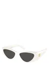 Miu Miu Cat-eye-sonnenbrille In White