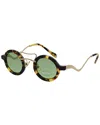 Miu Miu Women's Mu02vs 39mm Sunglasses In Gold