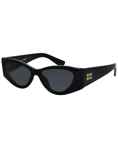 Miu Miu Women's Mu06ys 54mm Sunglasses In Blue