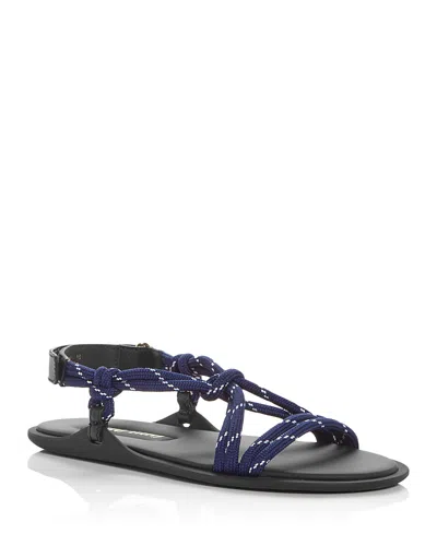 MIU MIU WOMEN'S NASTRO ROPE SANDALS