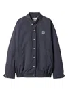 Miu Miu Oversized Canvas Shirt Jacket In Multi
