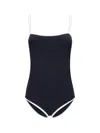 Miu Miu One Piece Swimsuit In Black