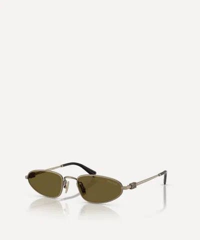 Miu Miu Women's Oval Sunglasses