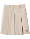Miu Miu Miumiu Women Gonna Pieghe In Cream